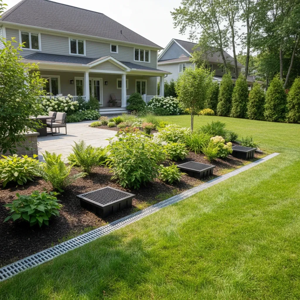 Professional Drainage service by Elite Landscaping Fredericton in Fredericton